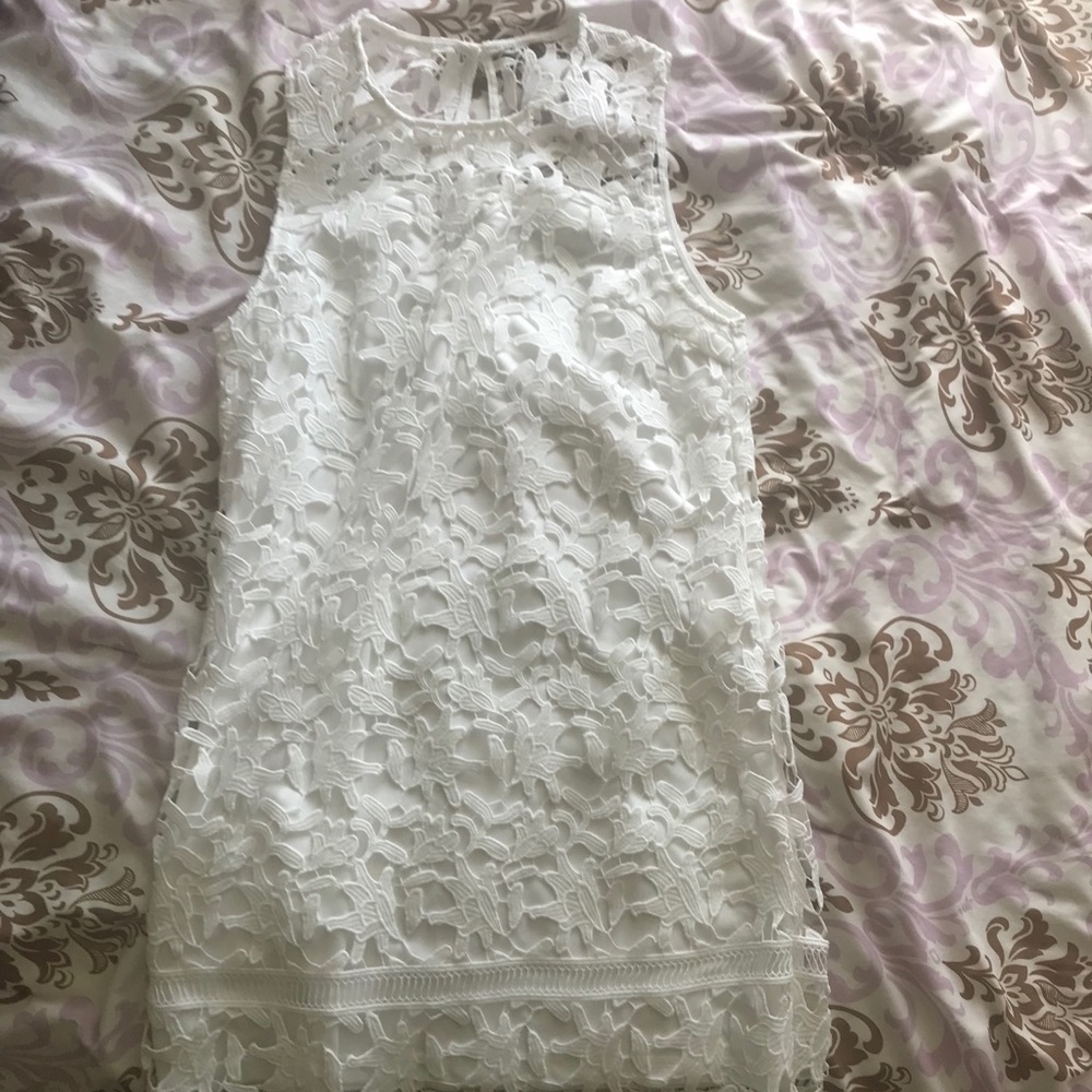 M White lace dress, Francescas